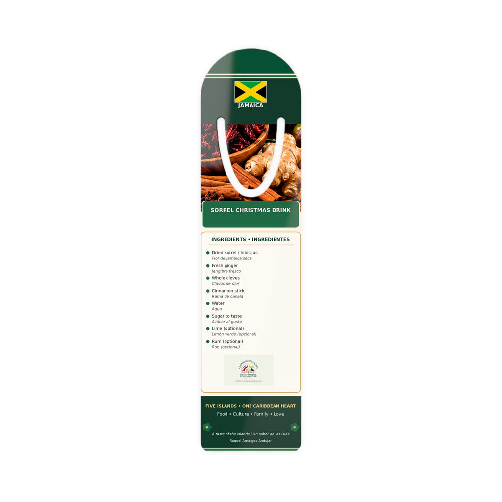 Jamaican Bookmark "Jamaiquina"