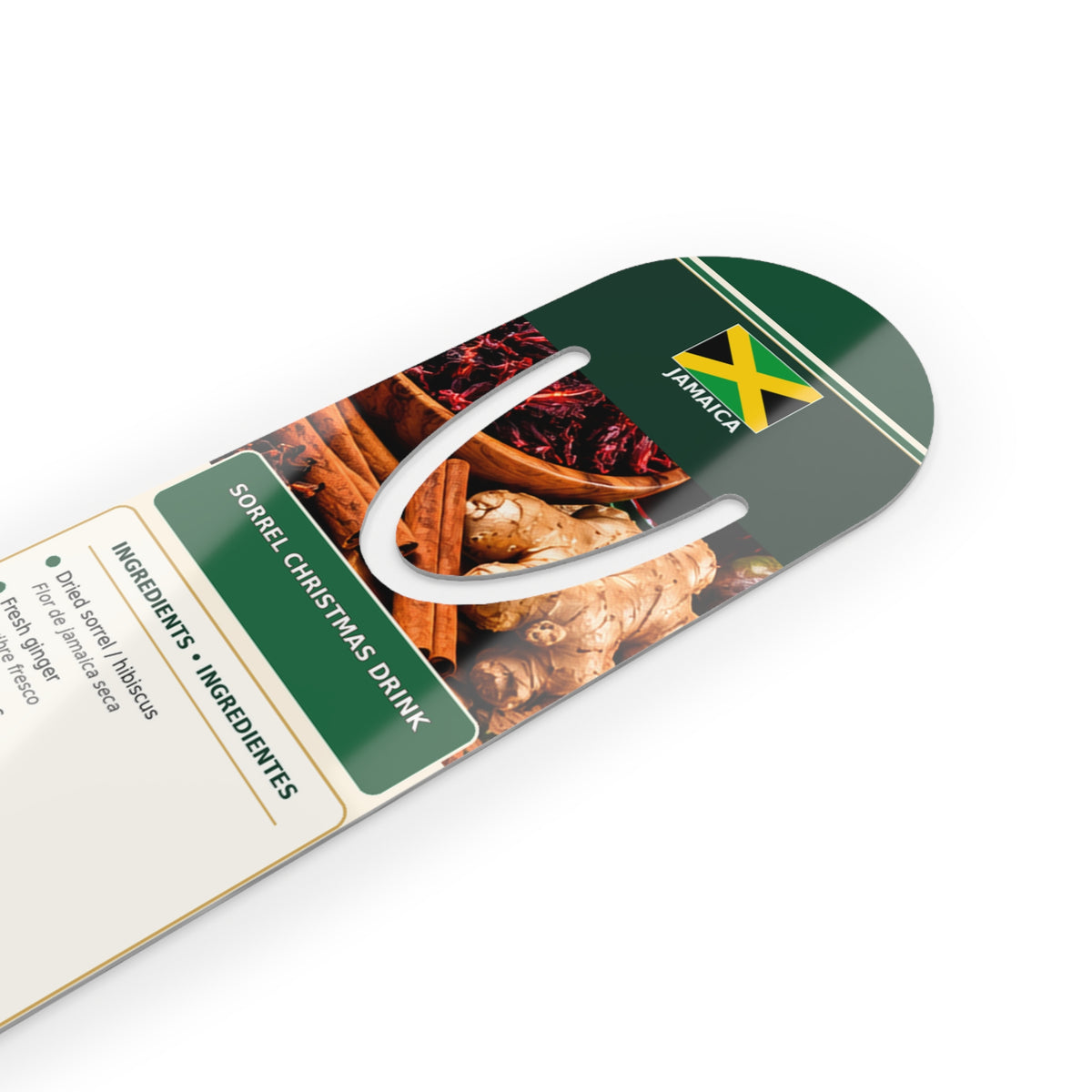 Jamaican Bookmark "Jamaiquina"