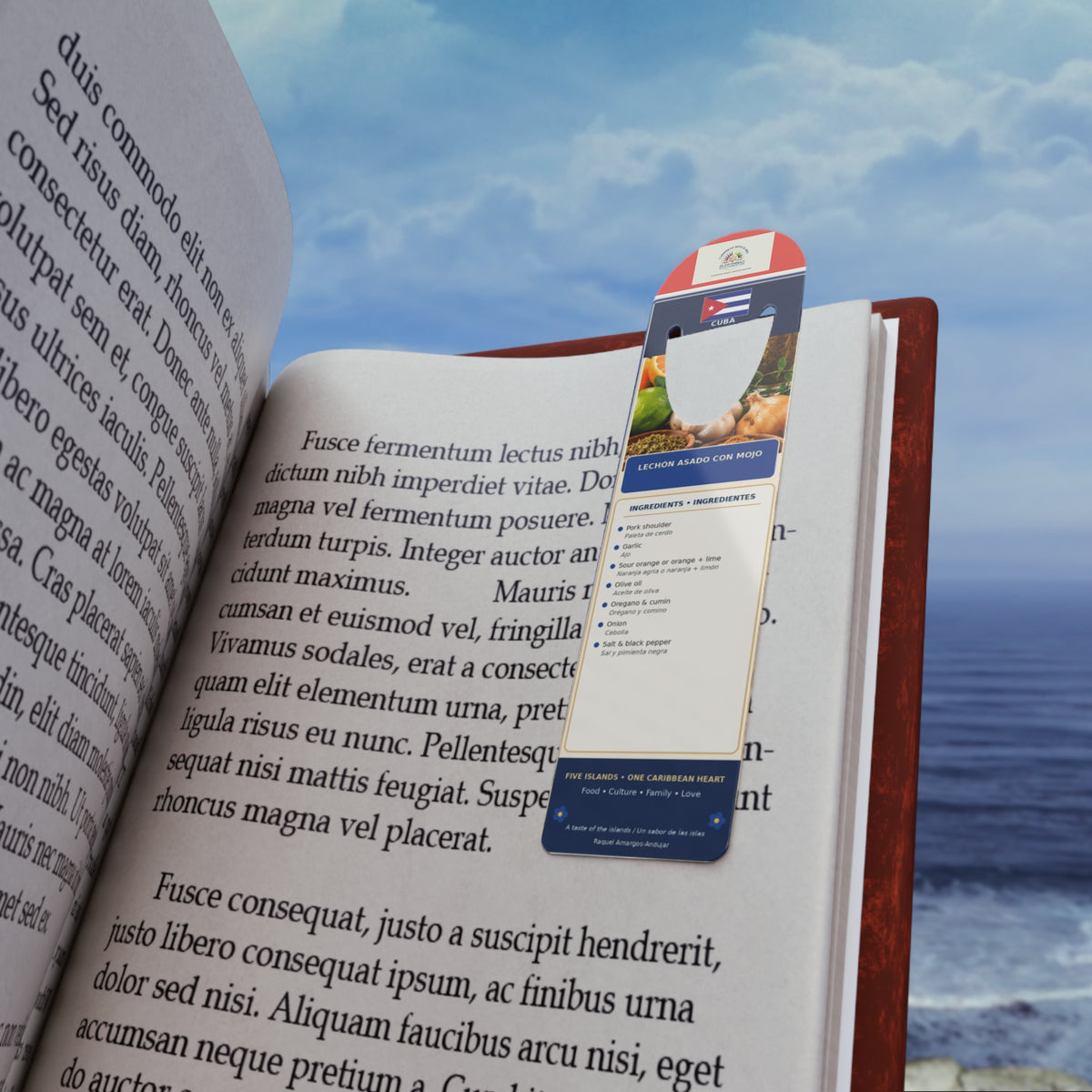 My Cuban Bookmark "Cubana"